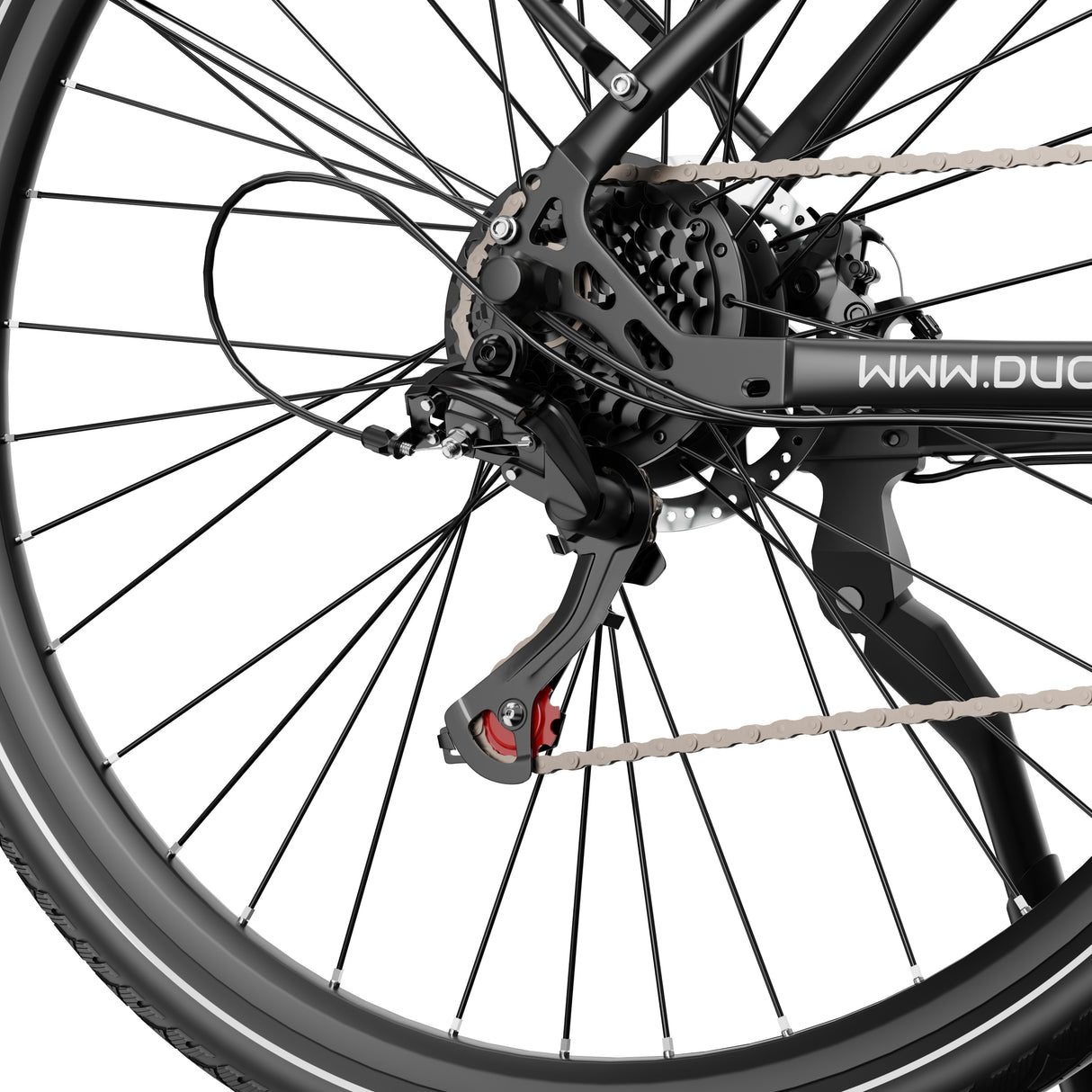 DUOTTS C29 Lite 27.5" Urbanes Pendler-Elektrofahrrad 250W Motor 36V 13Ah Batterie