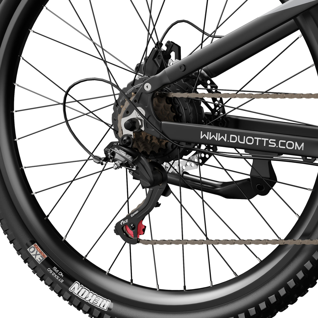 DUOTTS E29 27.5" Fat Tire Elektro Dirt Bike 250W Motoren 48V 13.5Ah Batterie