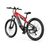 DUOTTS E29 27.5" Fat Tire Elektro Dirt Bike 250W Motoren 48V 13.5Ah Batterie