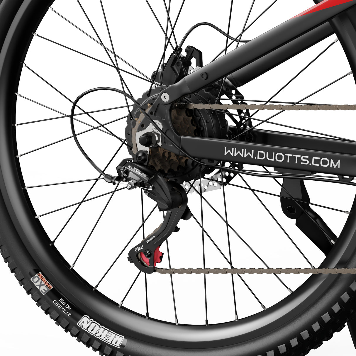 DUOTTS E29 27.5" Fat Tire Elektro Dirt Bike 250W Motoren 48V 13.5Ah Batterie