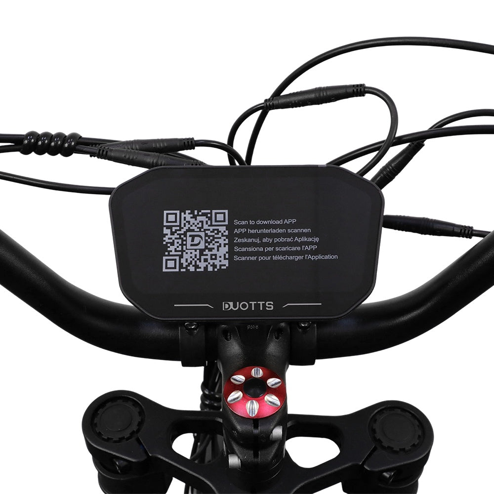 DUOTTS F20 20" Retro Elektro Dirtbike 750W Motor 52V 27Ah Batterie