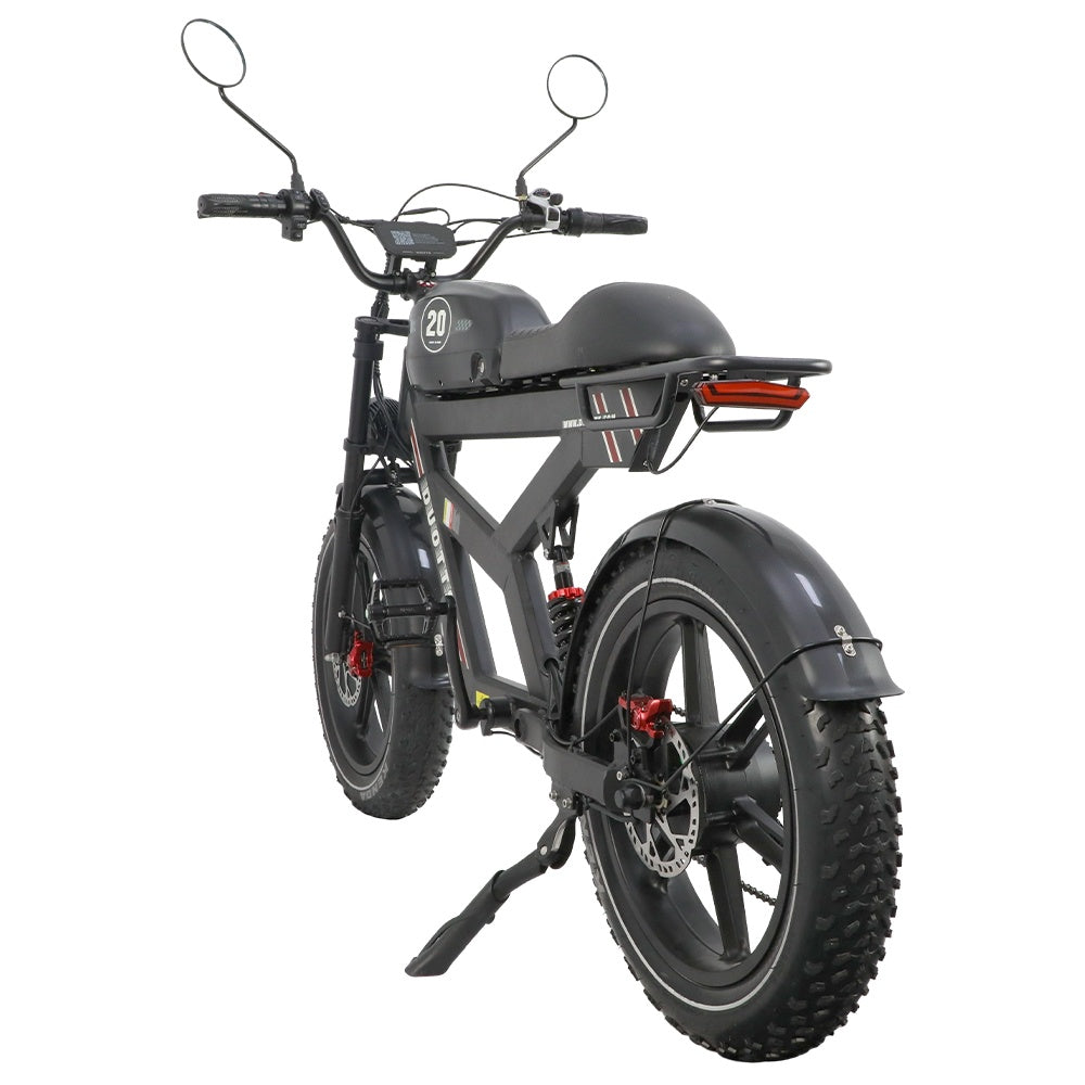 DUOTTS F20 20" Retro Elektro Dirtbike 750W Motor 52V 27Ah Batterie