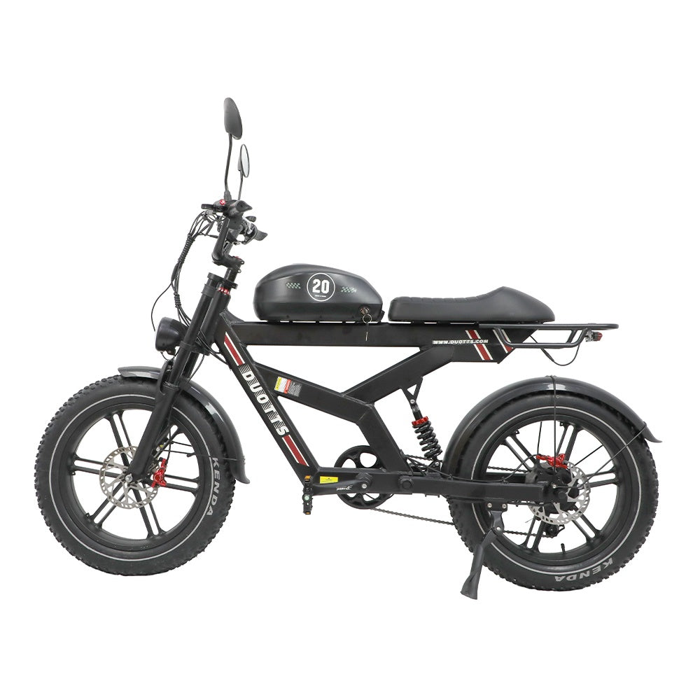 DUOTTS F20 20" Retro Elektro Dirtbike 750W Motor 52V 27Ah Batterie