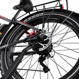 Bicicleta de montaña eléctrica DUOTTS F26 de 26 pulgadas, motor de 750 W x 2, batería de 48 V y 20 Ah