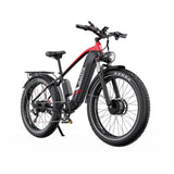 Bicicleta de montaña eléctrica DUOTTS F26 de 26 pulgadas, motor de 750 W x 2, batería de 48 V y 20 Ah