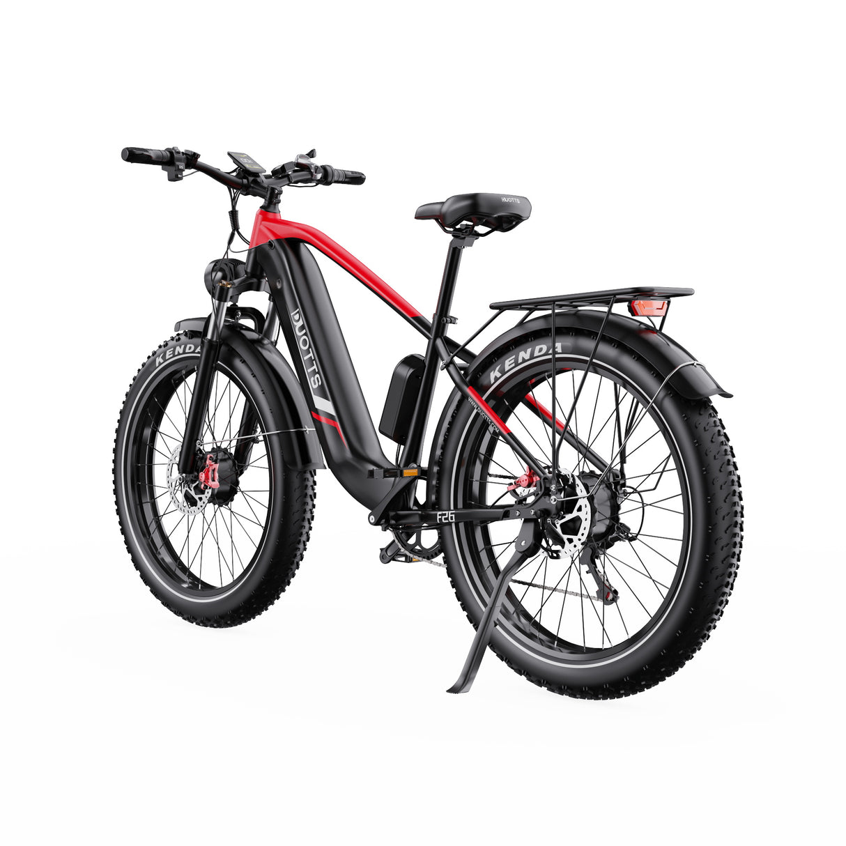 Bicicleta de montaña eléctrica DUOTTS F26 de 26 pulgadas, motor de 750 W x 2, batería de 48 V y 20 Ah