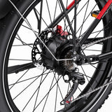 Bicicleta de montaña eléctrica DUOTTS F26 de 26 pulgadas, motor de 750 W x 2, batería de 48 V y 20 Ah