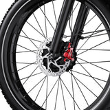 Bicicleta de montaña eléctrica DUOTTS F26 de 26 pulgadas, motor de 750 W x 2, batería de 48 V y 20 Ah