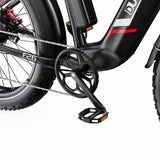 Bicicleta de montaña eléctrica DUOTTS F26 de 26 pulgadas, motor de 750 W x 2, batería de 48 V y 20 Ah