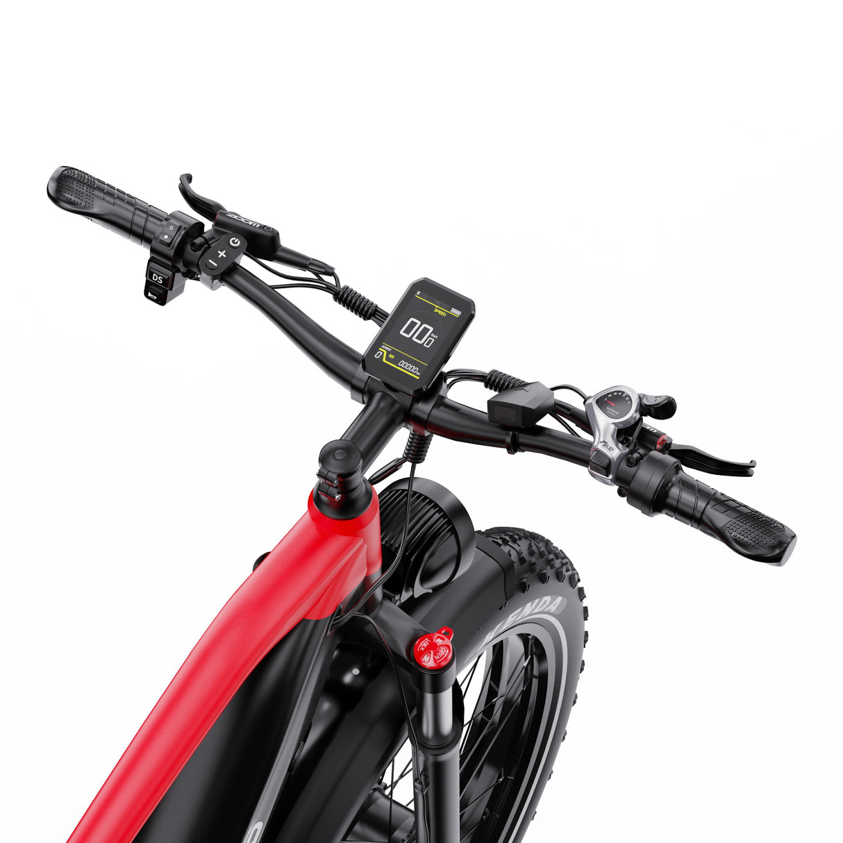 Bicicleta de montaña eléctrica DUOTTS F26 de 26 pulgadas, motor de 750 W x 2, batería de 48 V y 20 Ah