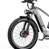 Bicicleta de montaña eléctrica DUOTTS F26 de 26 pulgadas, motor de 750 W x 2, batería de 48 V y 20 Ah