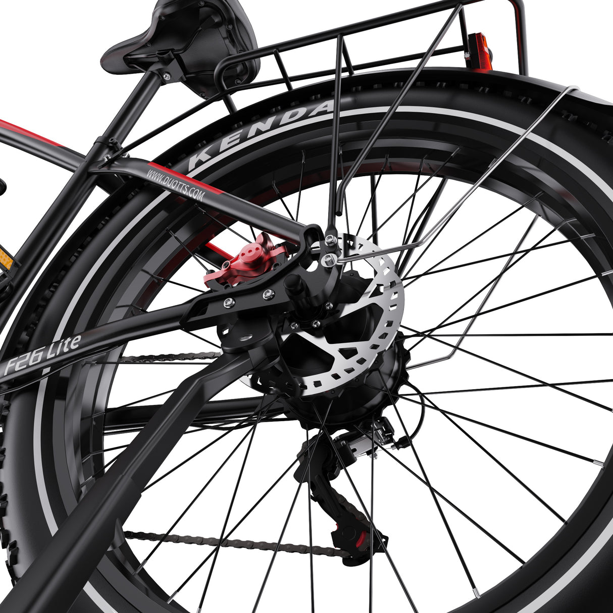 DUOTTS F26 Lite 26" Elektro-Mountainbike 500W Motoren 48V 18Ah Batterie