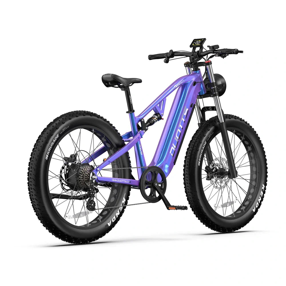 DUOTTS E26 26" SUV Fat Tire Electric Mountainbike 750W Motor 48V 20Ah Batterie