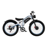 DUOTTS N26 26" Fat Tire Electric Mountainbike 750W Doppelmotoren 48V 20Ah Batterie