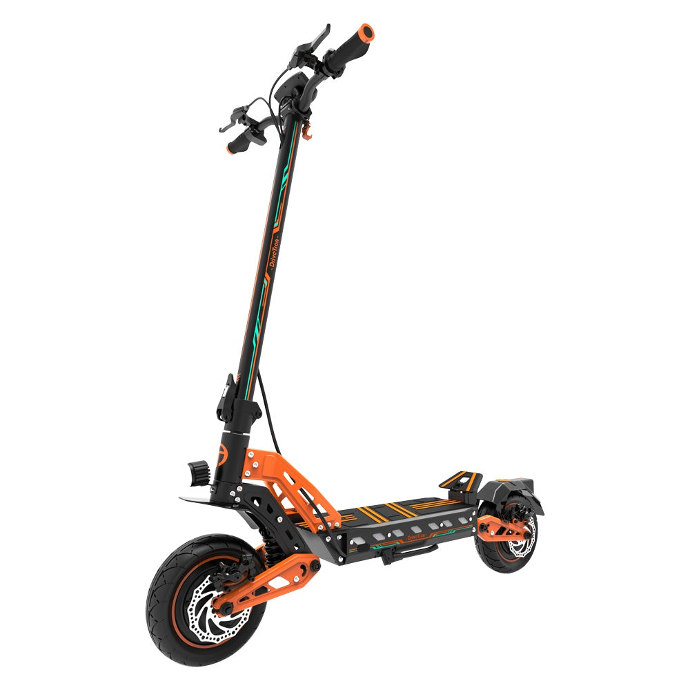 DRIVETRON DT10 10 Zoll Offroad Elektroroller 2*1200W Dual Motor 52V 20.8Ah Batterie Blinker Version