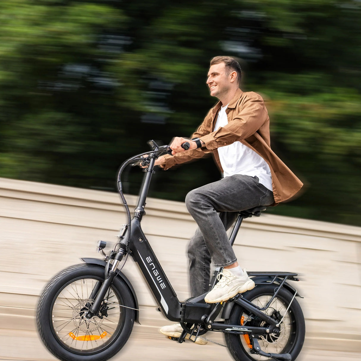 ENGWE L20 3.0 Boost 20" Tiefeinsteiger-Elektrofahrrad 250W Motor 48V 13.5Ah Batterie