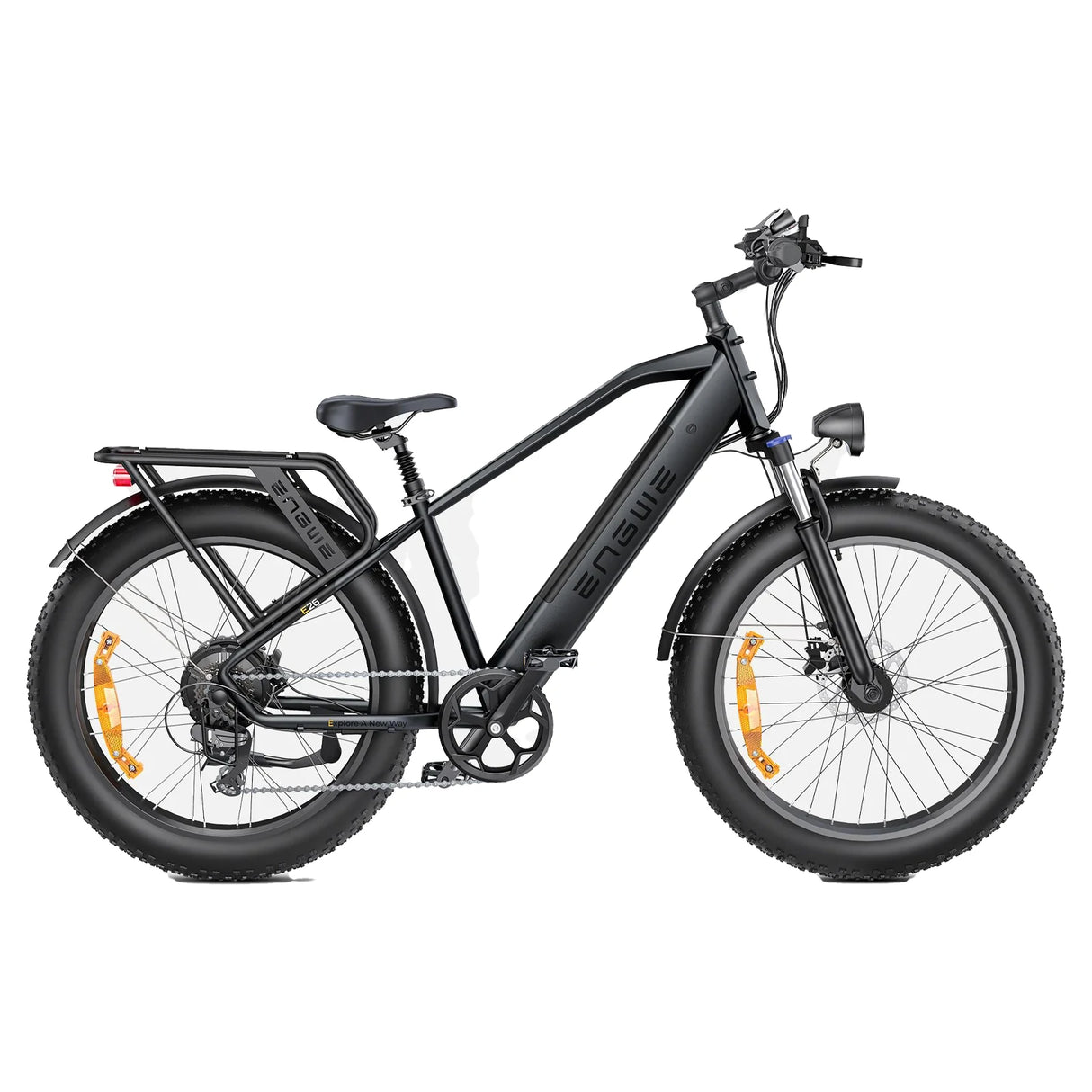 ENGWE E26 26" Fat Tire All-Terrain Electric Bike 1000W Motor Peak 48V 16Ah Akku