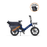 ENGWE LE20 20" Tiefeinsteiger Elektrisches Lastenfahrrad 250W Motor 48V 19,2Ah Batterie