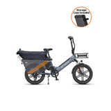 ENGWE LE20 20" Tiefeinsteiger Elektrisches Lastenfahrrad 250W Motor 48V 19,2Ah Batterie