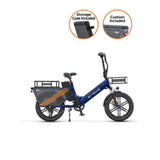 ENGWE LE20 20" Tiefeinsteiger Elektrisches Lastenfahrrad 250W Motor 48V 19,2Ah Batterie