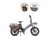ENGWE LE20 20" Tiefeinsteiger Elektrisches Lastenfahrrad 250W Motor 48V 19,2Ah Batterie