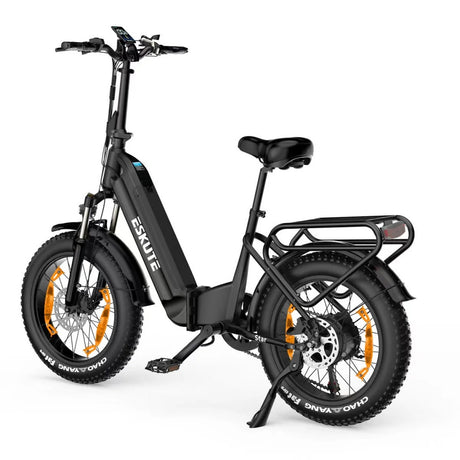 ESKUTE Star 20" Fat Tire Faltbares Elektrofahrrad 250W Motor 36V 25Ah Batterie