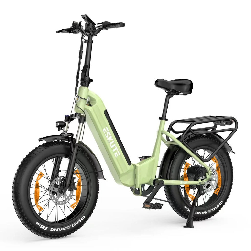 ESKUTE Star 20" Fat Tire Faltbares Elektrofahrrad 250W Motor 36V 25Ah Batterie