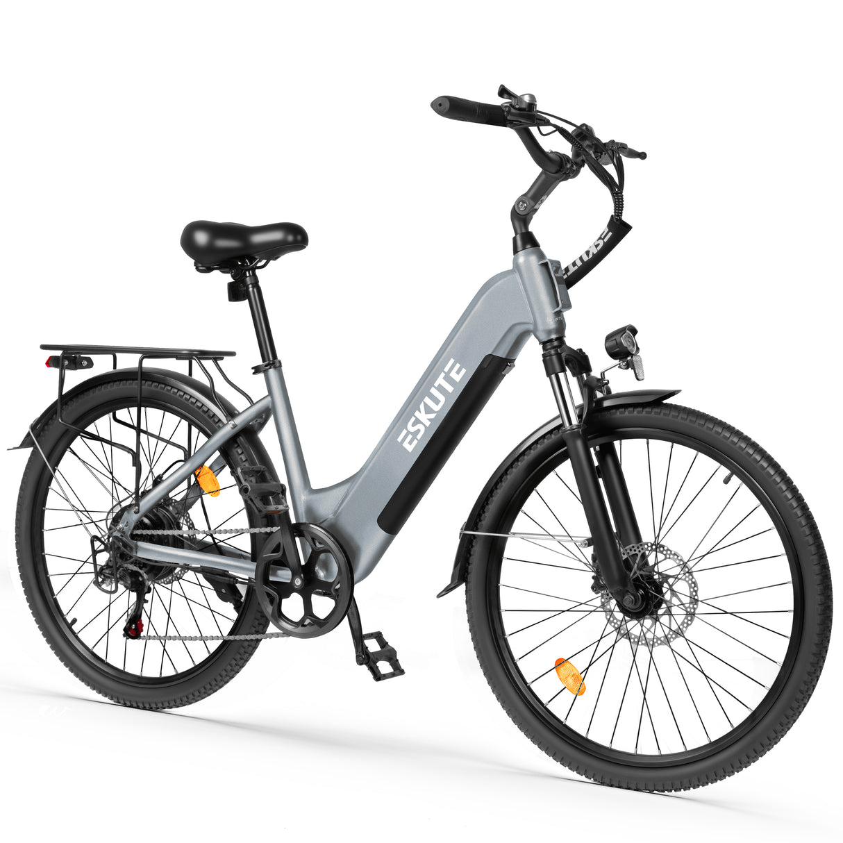 ESKUTE C202 26" Tiefeinsteiger-Elektrofahrrad 250W Motor 48V 17.5Ah Batterie