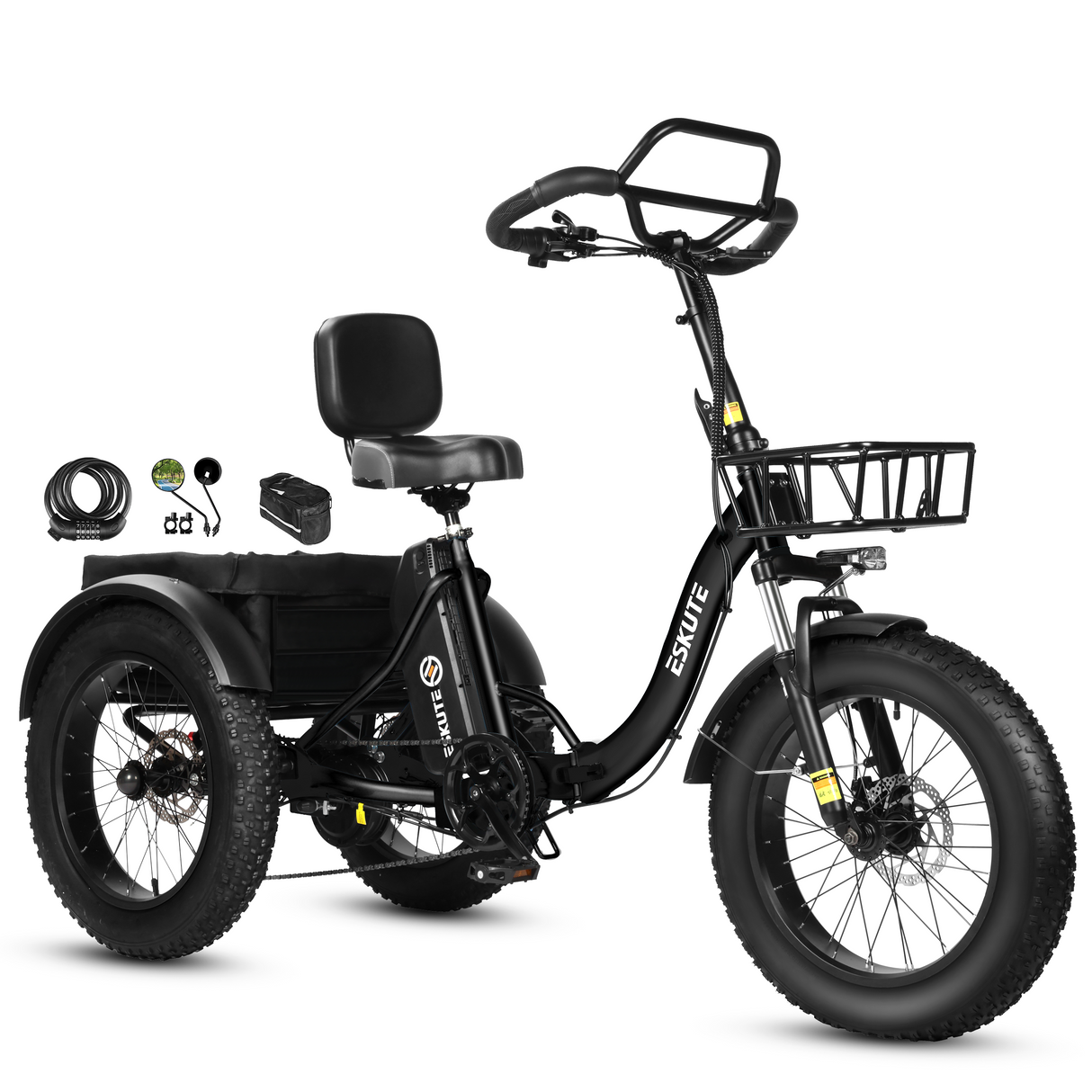 ESKUTE T302 PRO 20" Lasten-Elektrofahrrad 250W Motor 48V 20.8Ah Batterie