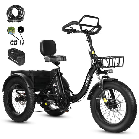 ESKUTE T302 PRO 20" Lasten-Elektrofahrrad 250W Motor 48V 20.8Ah Batterie