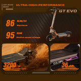 GELEIPU GTEVO 11" Allrad-Elektroroller 1600W*2 Doppelantrieb 60V 36Ah Batterie