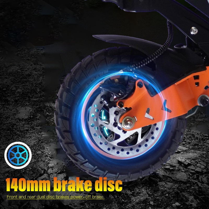 GELEIPU Z1 10" Allrad-Elektroroller 1200W Motor 48V 20Ah Batterie