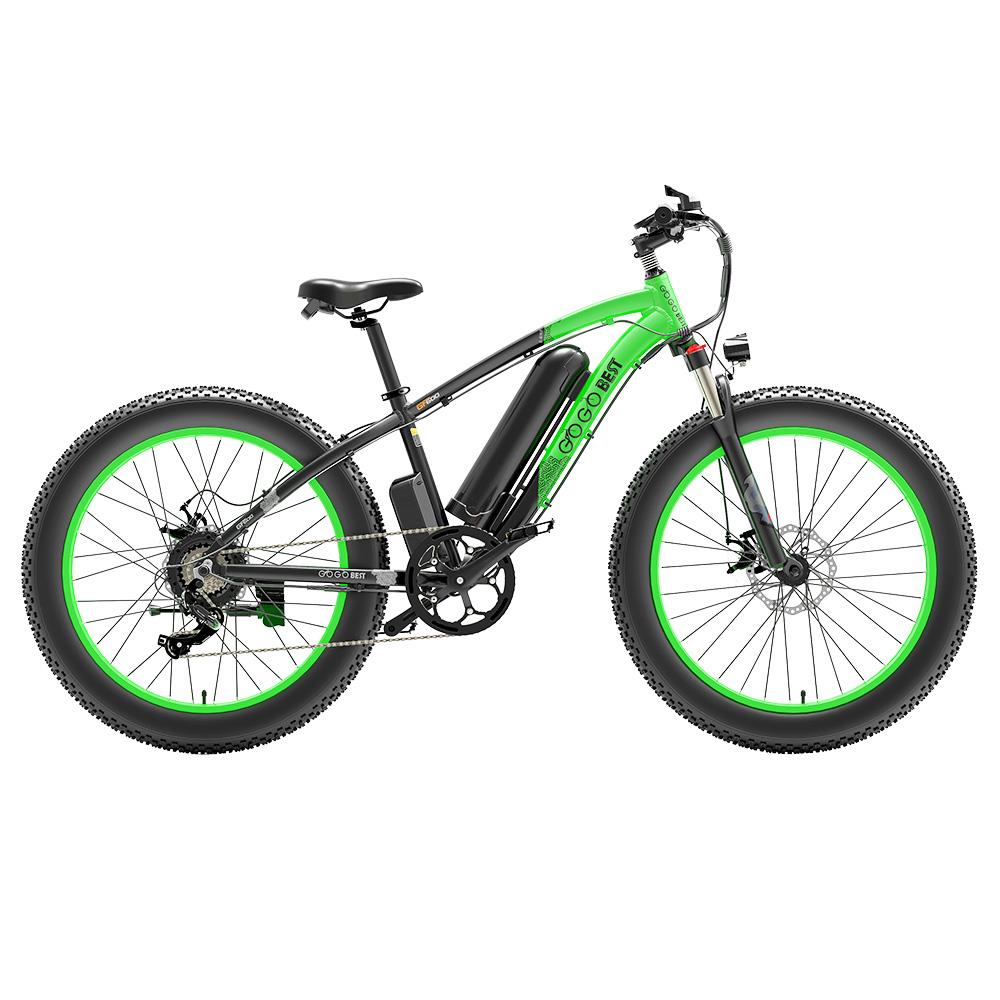 GOGOBEST GF600 26" Fat Tire Elektro-Mountainbike 1000W Motor 48V 13Ah Batterie