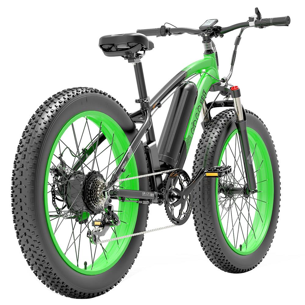 GOGOBEST GF600 26" Fat Tire sähköinen maastopyörä 1000W moottori 48V 13Ah akku