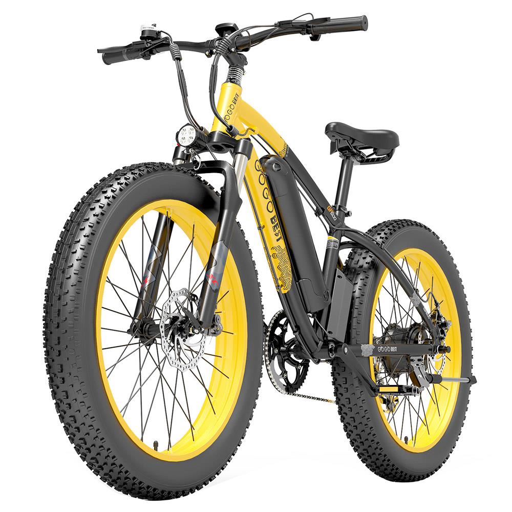 GOGOBEST GF600 26" Fat Tire sähköinen maastopyörä 1000W moottori 48V 13Ah akku