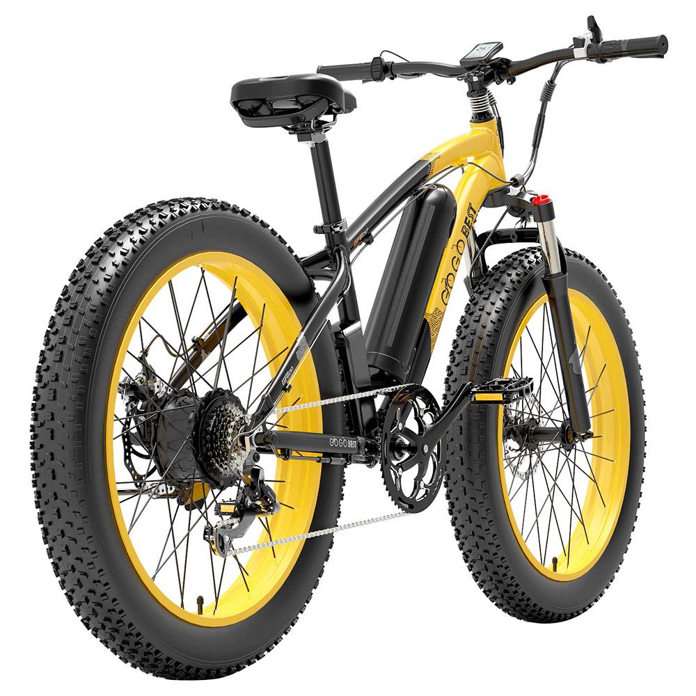 GOGOBEST GF600 26" Fat Tire sähköinen maastopyörä 1000W moottori 48V 13Ah akku