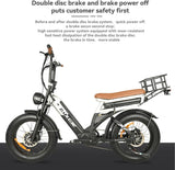 Bei der BAOLUJIE DP2033 E-Bike-Doppelscheibenbremse und Bremsabschaltung steht die Sicherheit des Kunden an erster Stelle