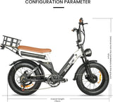 BAOLUJIE DP2033 E-Bike-Konfigurationsparameter