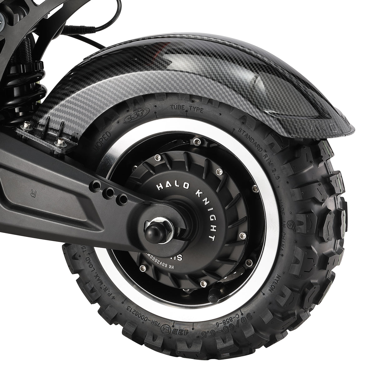 HALO KNIGHT T107 Pro 11" Faltbares Elektroroller 3000W*2 Doppelmotor 60V 38,4 Ah Batterie