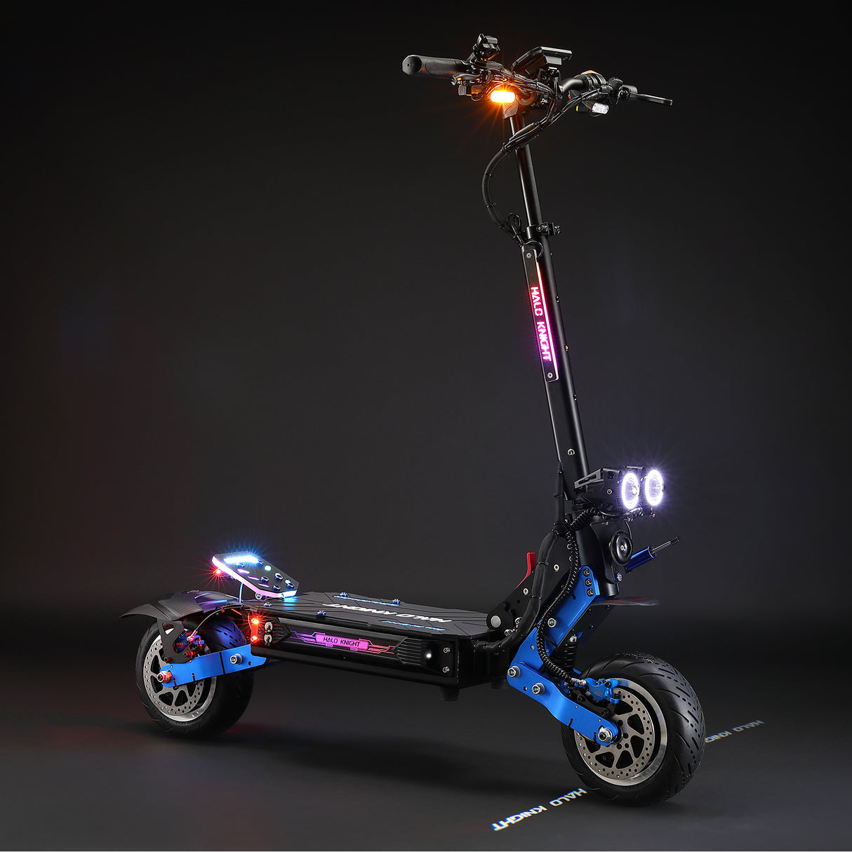 HALO KNIGHT T108 Pro 11" Off-Road Faltbares Elektroroller 3000W*2 Motor 60V 38,4Ah Batterie