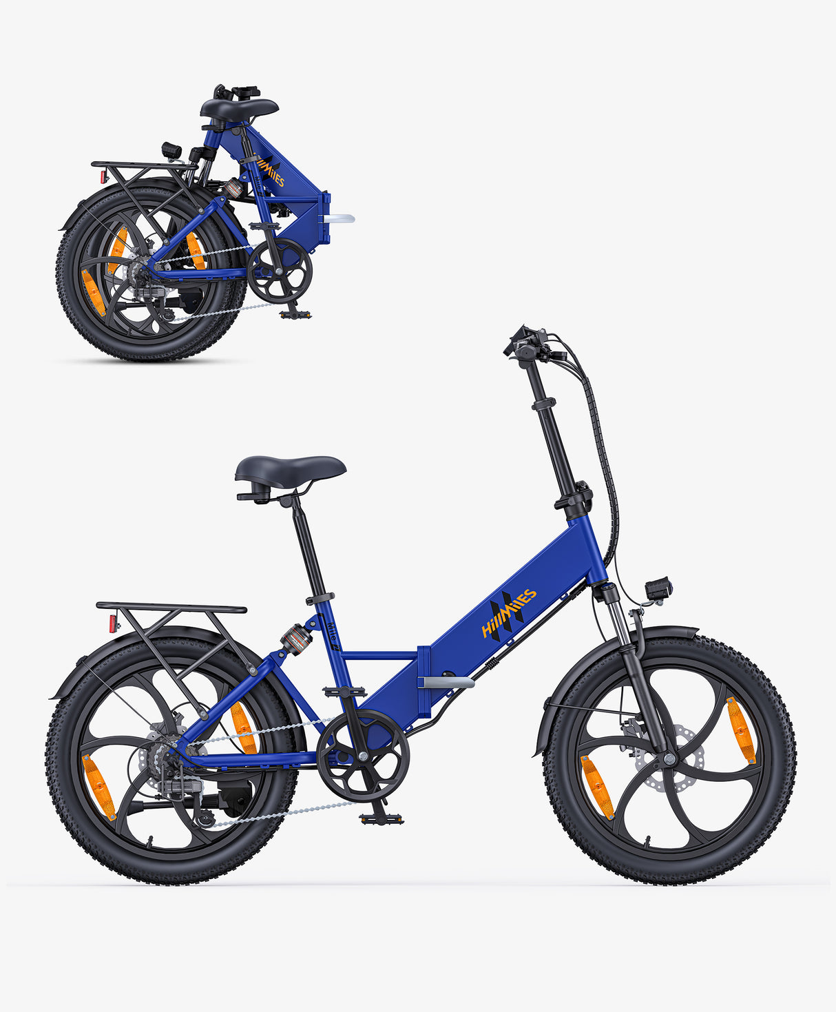 HILLMILES Mile 2 20" Faltbares Elektrofahrrad 250W Motor 36V 13Ah Batterie