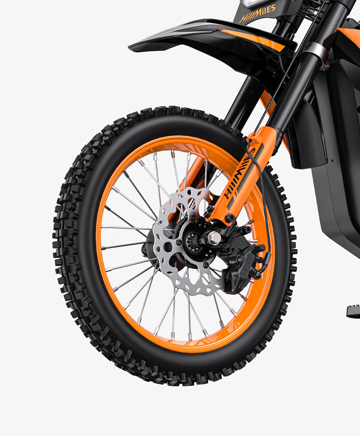 HILLMILES Mile Pop 1 14" Offroad-Elektrofahrrad 3000W Gipfel Motor 48V 25Ah Batterie