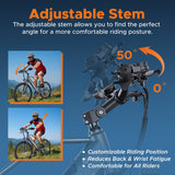 HILLMILES MileTrail 1 26" All-Terrain Elektrofahrrad mit 250W Motor 36V 13Ah Batterie