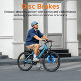 HILLMILES MileTrail 1 26" All-Terrain Elektrofahrrad mit 250W Motor 36V 13Ah Batterie