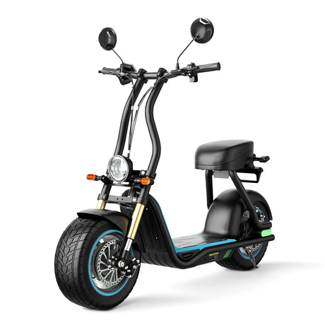 HONEYWHALE M5 MAX 14" Pendler-Elektroroller mit Sitz 1000W Motor 54,6V 13Ah Batterie