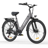 HillMiles MileCity1 26" City Elektro Trekkingrad 250W Motor 36V 13Ah Akku