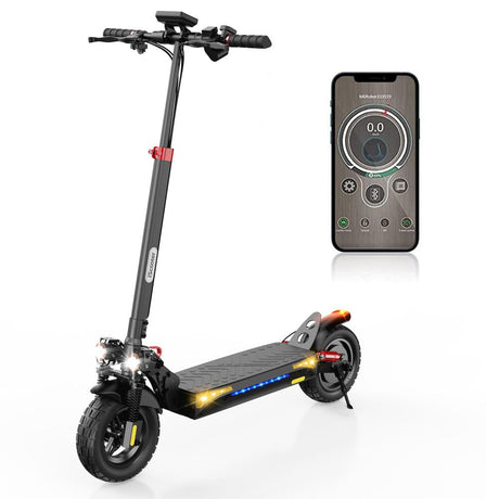 ISCOOTER IX4 10" Offroad-Elektroroller mit APP-Steuerung, 800-W-Motor, 48-V-15-Ah-Akku