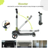 ISCOOTER IK2 3-Rad-Elektroroller für Kinder 70W Motor 18V 2Ah Batterie