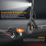 ISINWHEEL E9 8,5" E-Scooter Mit Straßenzulassung 350W Motor 36V 7,5Ah Batterie (ABE)