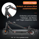 ISINWHEEL E9 8,5" E-Scooter Mit Straßenzulassung 350W Motor 36V 7,5Ah Batterie (ABE)